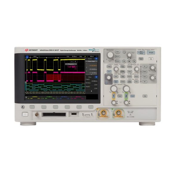 [대리점] DSOX3012T 키사이트 오실로스코프 / Keysight Oscilloscope,100MHz,2채널