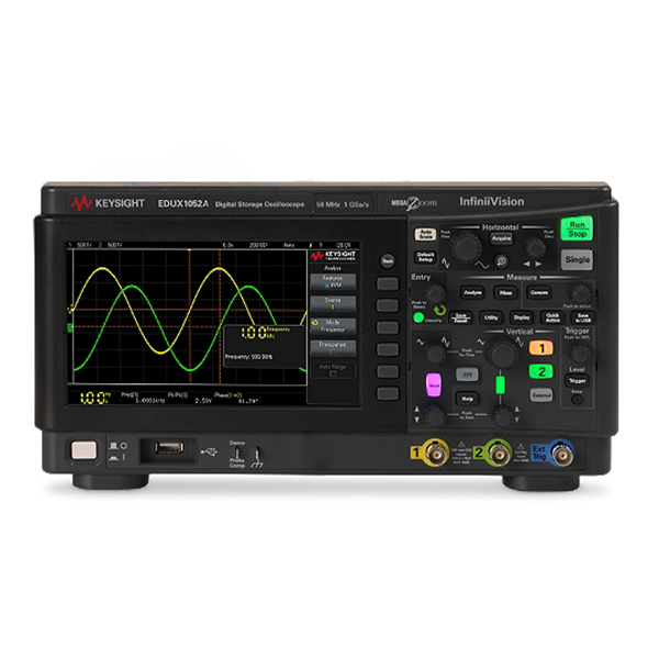 [대리점] EDUX1052A 키사이트 오실로스코프 / Keysight Oscilloscope / 50 MHz, 2 Ch