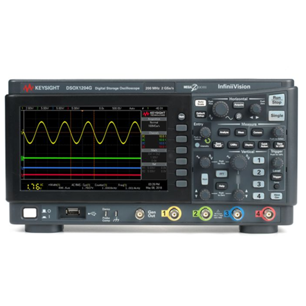 [대리점] DSOX1204G 키사이트 오실로스코프 / Keysight Oscilloscope / 70,100,200 MHz, 4 Ch