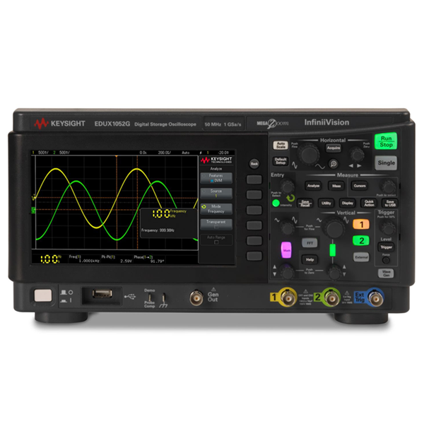 [대리점] EDUX1052G 키사이트 오실로스코프 / Keysight Oscilloscope / 50 MHz, 2 Ch